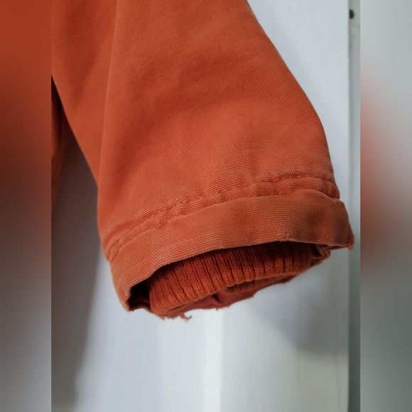 Kids Canvas Fleece Lined 100%cotton Winter Carhartt Jacket🧡 - Picture 3 of 8